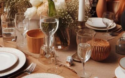 Ideas DIY: Decora tu mesa de comedor con porcelana blanca